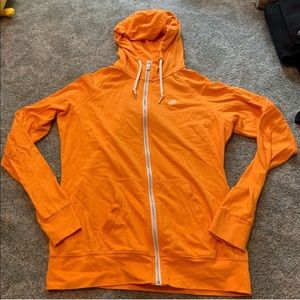 Nike orange hoodie